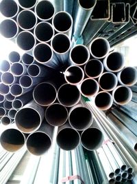 Full frame shot of pipes