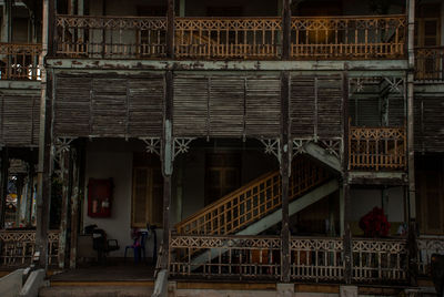 Staircase of building