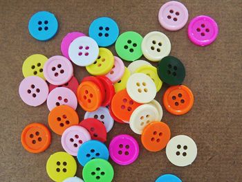 Close-up of multi colored balls