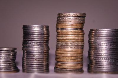 Stack of coins