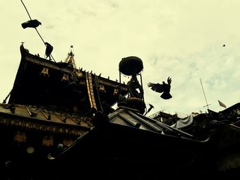 Low angle view of built structure