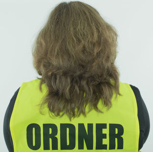 Rear view of a woman