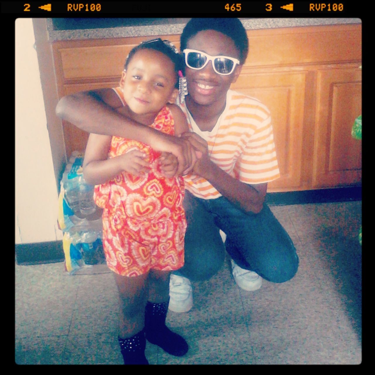 Me and my lil cousin