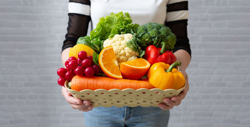 Close-up of food in basket