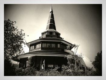 Low angle view of built structure