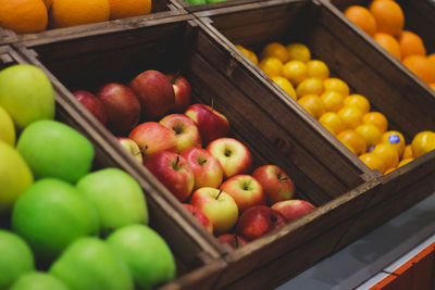 Fruits for sale in market