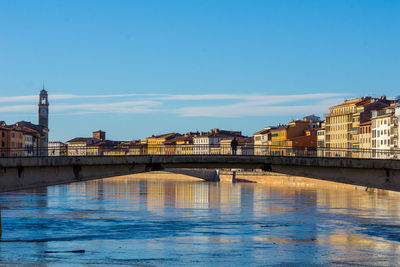 Sunny pisa bridge 