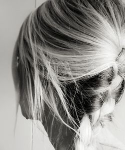 Close-up portrait of woman