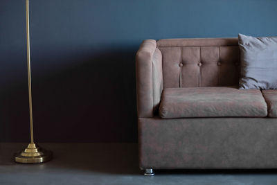 Sofa and armchair in a room