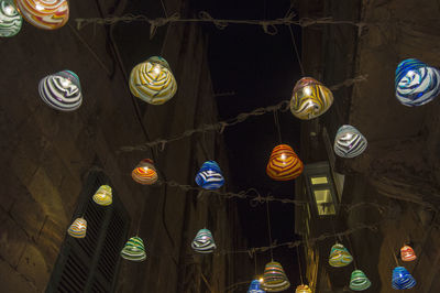 Close-up of woman in the dark