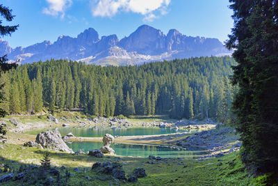 Panoramic view of landscape against sky