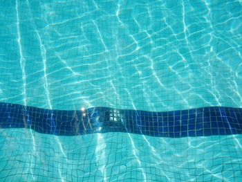 Full frame shot of swimming pool