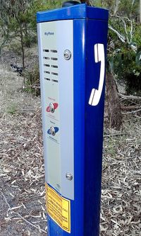 Close-up of information sign