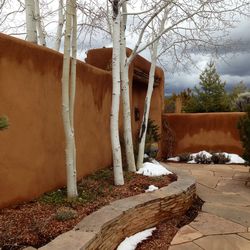 Built structure with trees in background