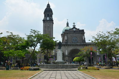 View of historical building against sky