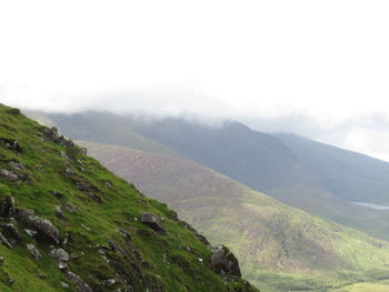 Scenic view of mountains