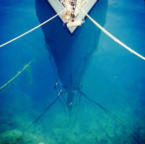 Boats in sea