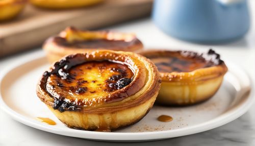 Close-up of food in plate on table