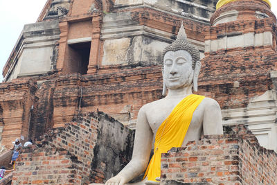 Wat yai chai mongkhon temple in ayutthaya, thailand