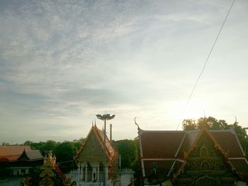 Panoramic view of city against sky