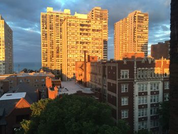 Buildings in city