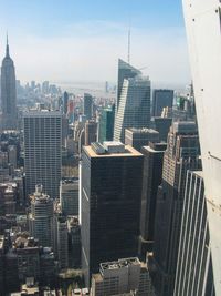 Modern cityscape against sky