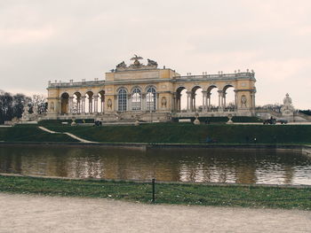 View of eiffel tower against sky