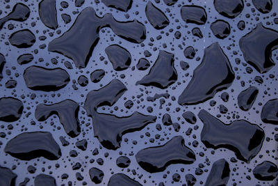 Full frame shot of rippled water surface