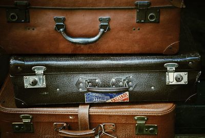 Close-up of metallic object