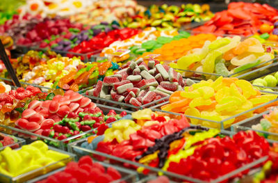 Full frame shot of food for sale