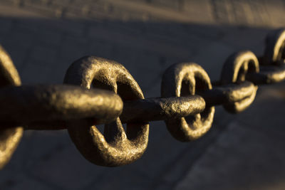 Close-up of chain