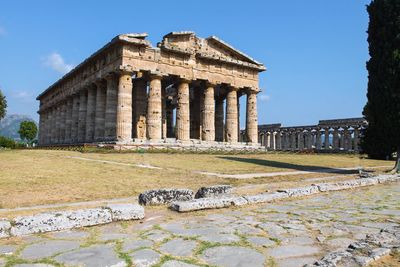 View of old ruins