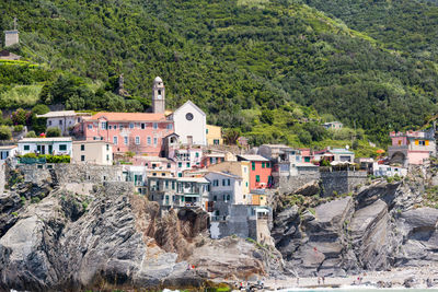 View of buildings in city