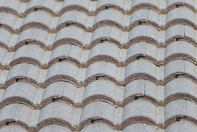 Full frame shot of roof