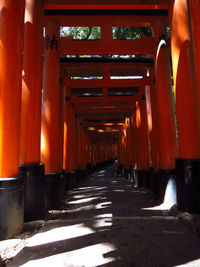 Corridor of building