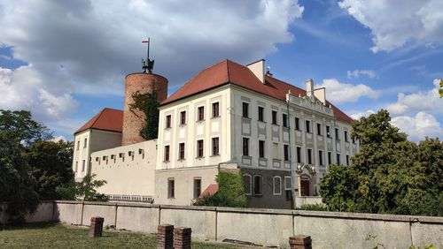 The glogow castle in poland