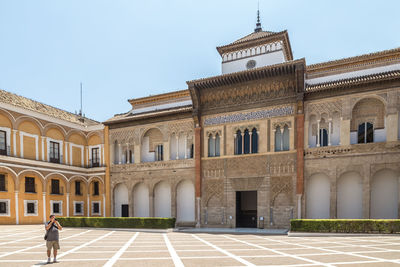 View of historic building against sky