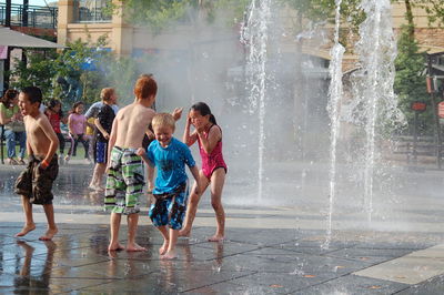 People in water