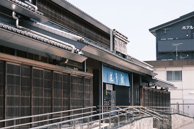 Low angle view of building against sky