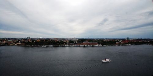 Scenic view of cityscape against sky