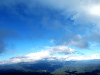 Low angle view of clouds in sky