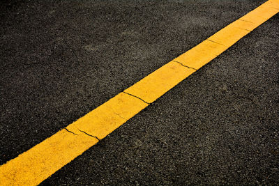 Zebra crossing on road in city