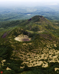 High angle view of landscape