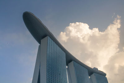 Low angle view of building against sky