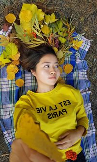 Portrait of a girl standing outdoors