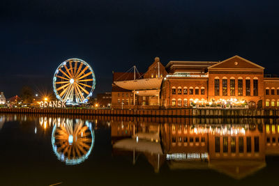 Gdansk at night