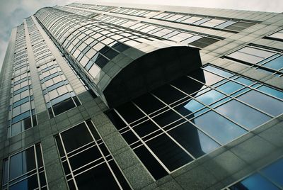 Low angle view of modern building