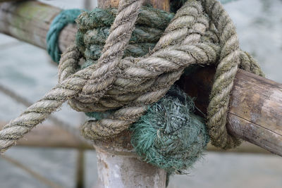 Close up of rope