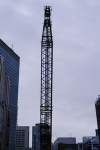 Low angle view of buildings against sky