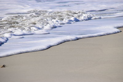 Scenic view of sea waves